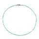 Collier en argent et Apatite bleue