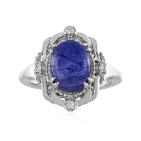 Bague en argent et Tanzanite