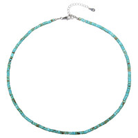 Collier en argent et Turquoise