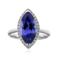 Bague en or et Tanzanite AAA (CIRARI)