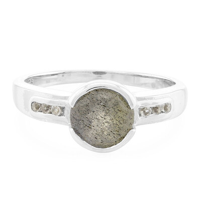 Bague en argent et Spectrolite