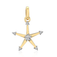 Pendentif en or et Diamant SI1 (G)