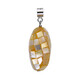 Pendentif en argent et Nacre (MONOSONO COLLECTION)