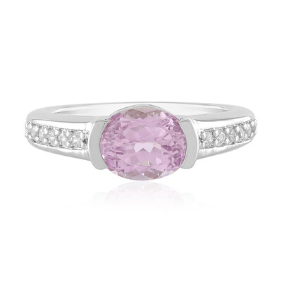 Bague en argent et Kunzite