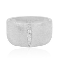 Bague en argent et Diamant