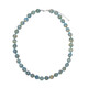 Collier en argent et Aragonite bleue