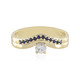 Bague en or et Saphir blanc (Adela Gold)