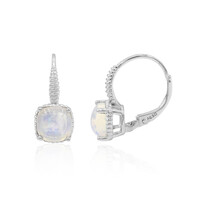 Boucles d'oreilles en argent et Opale Welo