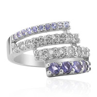 Bague en argent et Iolite