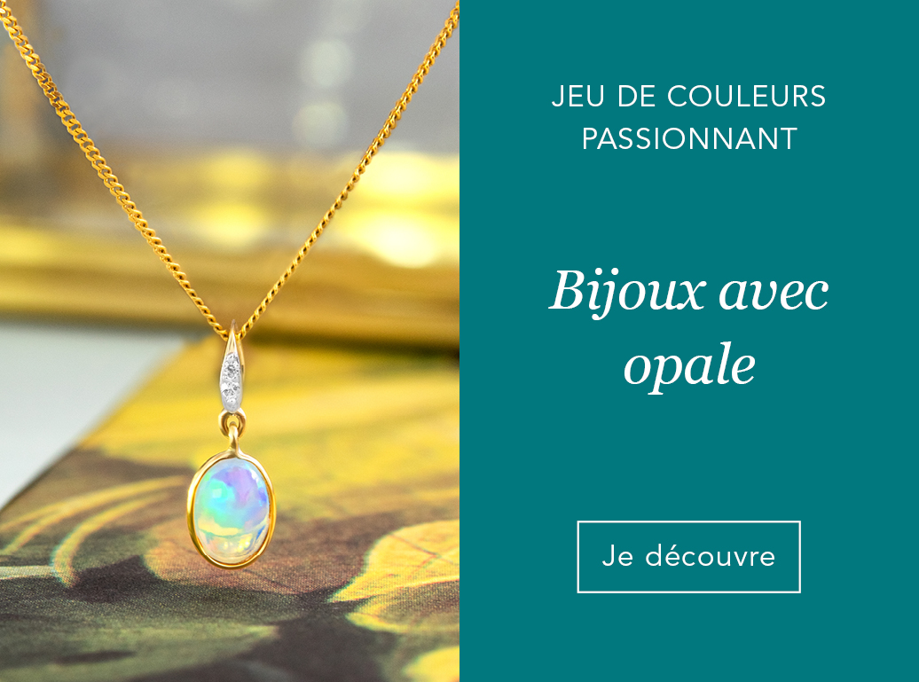 Bijoux sertis d'opale